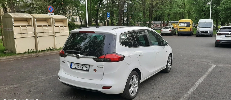 Opel Zafira cena 27900 przebieg: 226000, rok produkcji 2012 z Góra małe 667